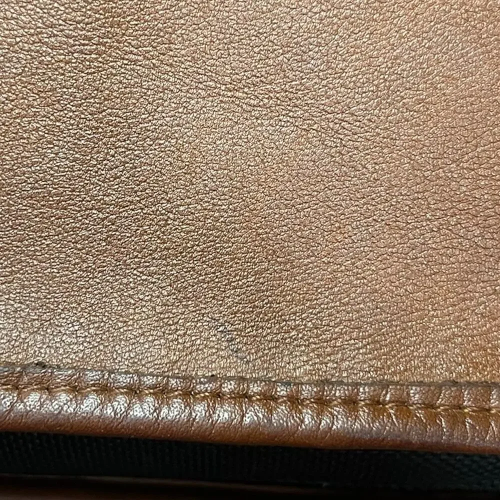 Vintage Coach 688 100th Anniversary US Olympic Leather & Nylon Messenger Bag